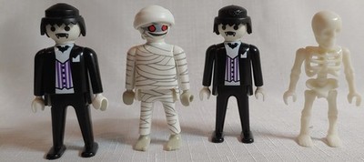 Playmobil - Dracula, Skeleton, Mummy (set of 4)