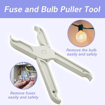Fuse Puller Tool for Electrician Long Fuse Puller Tool Insulated Non Slip Gri...
