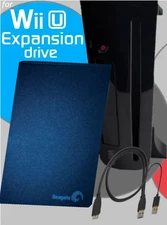1TB or 500GB External Hard Drive for Nintendo Wii U Seagate Expansion Drive