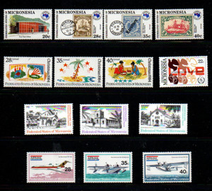 MICRONESIA MNH LOT--- 5 SCANS