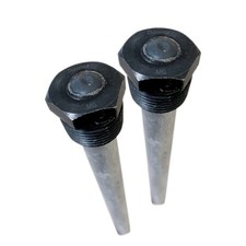 RV Water Heater Anode Rod - 2-Pack, Anode Rod for Hot Water Heater, Magnesium