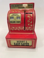 VINTAGE  1976 BUDDY L  EASY SAVER REGISTER   BANK  SAVINGS BANK