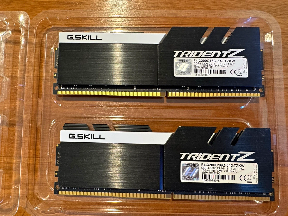 G. SKILL PC4-25600 (DDR4-3200) Bus Speed DIMM Computer Memory (RAM