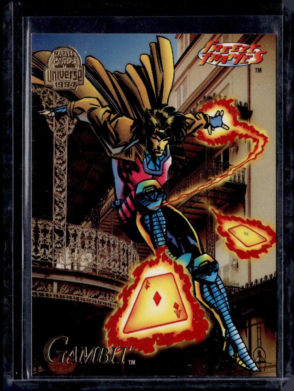 1994 Fleer Marvel Universe #5 Gambit FF