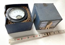 Weston Model 301 Microamperes D.C. Electrical Instrument original box UNTESTED