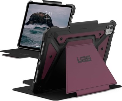 UAG iPad Pro 11'' 2024 Hülle Metropolis SE Ständer Cover & Stifthalter - Bordeaux