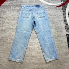 VTG Levis Pants 32 Blue Jeans Denim Orange Tab USA 32x30 70s 80s Whisker Mens