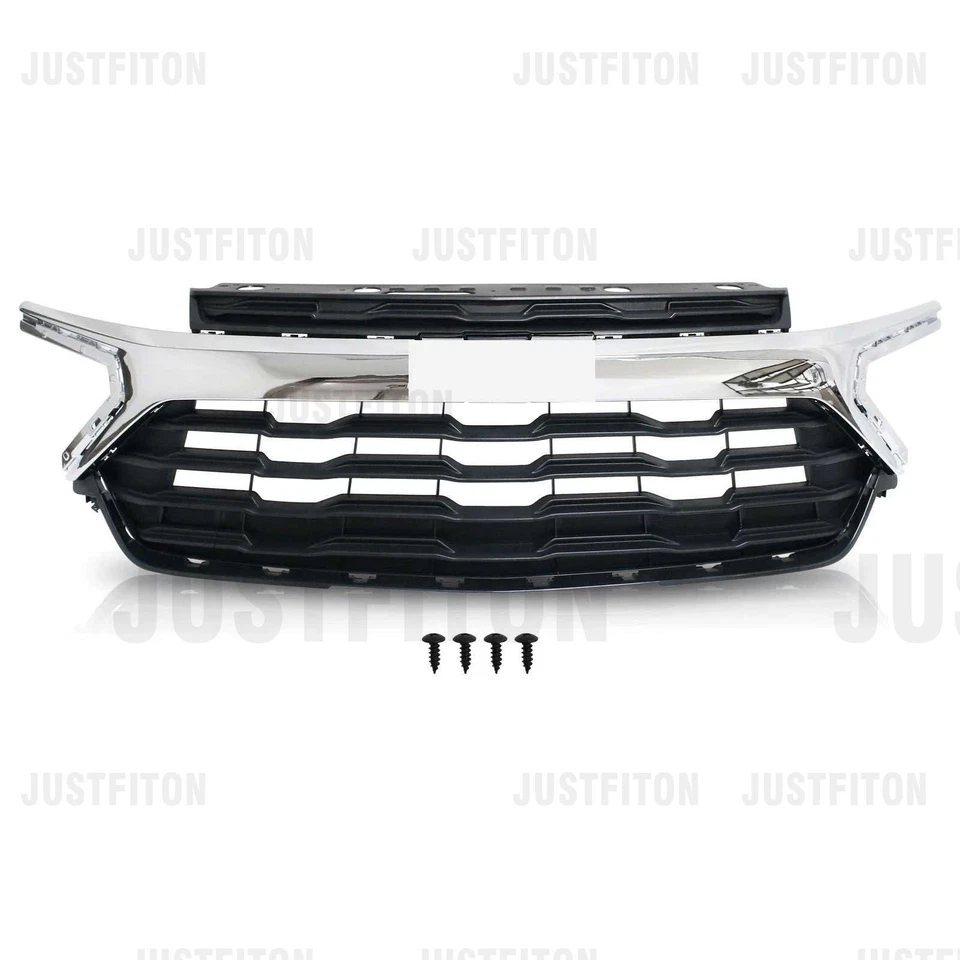Kit de montaje de rejilla de cubierta de parachoques delantero para Chevy Trailblazer LT 2024 2025 Foto 4 de 4