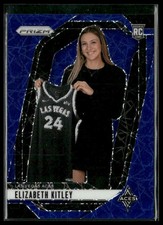 2024 Panini Prizm WNBA #140 Elizabeth Kitley Blue Velocity Prizms