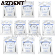 AZDENT Dental Orthodontic Arch Wire Super Elastic NITI Natural Nature Form Round