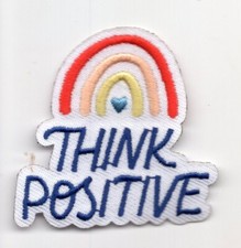 Dichos de parche de hierro THINK POSITIV
