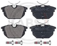 Original A.B.S. Bremsbelagsatz Scheibenbremse 37123 FüR Alfa Romeo Fiat Lancia