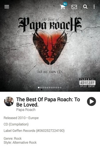 Papa Roach ~ To Be Loved +1 CD 2010 Hi-Tech AOR Melodic Modern Rock - 第 1/3 張圖片