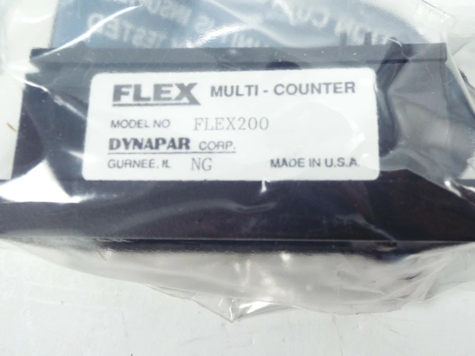 DYNAPAR ~ DANAHER FLEX-200 FLEX200 DIGITAL MULTI COUNTER NEW - Image 2 of 4