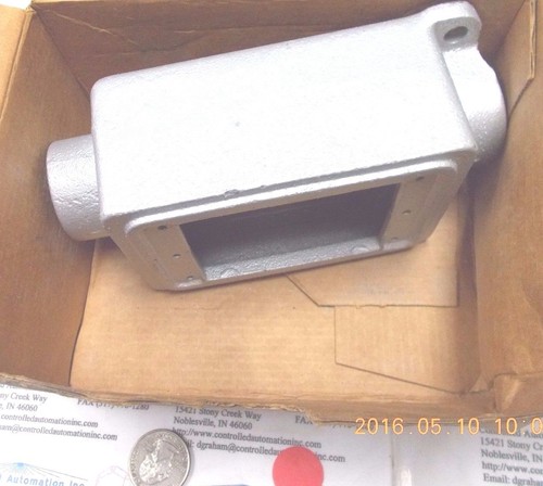 O-Z/Gedney FSC1100 Cast Device Box, Grey - Picture 2 of 3