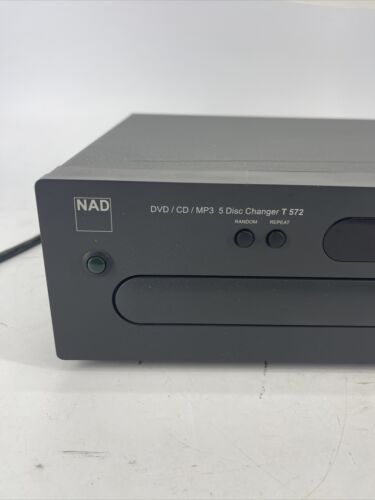 RARE NAD 5 Disc Changer T 572 DVD CD MP3 - Picture 2 of 9
