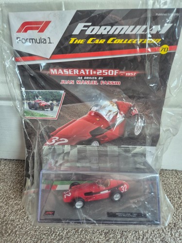 1/43 F1 FORMULA 1 CAR COLLECTION - MASERATI 250F JUAN MANUEL FANGIO 1957 #70 NEW