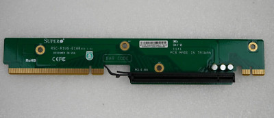Supermicro RSC-R1UG-E16R Rev 1.01 PCIe x16 1U Server Riser Card
