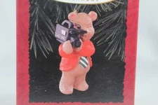 Hallmark 'Dad' With Video Dated 1996 Ornament New In Box