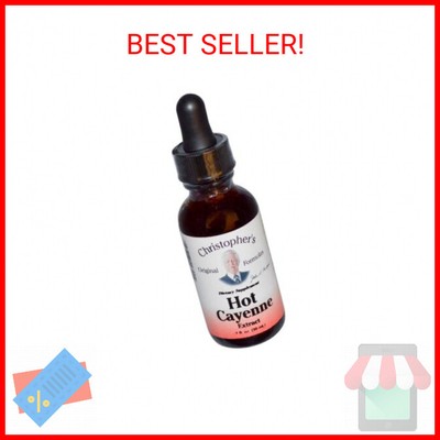 Christopher's Hot Cayenne Extract - 1 fl oz
