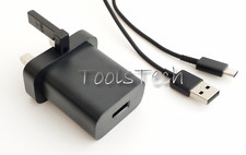 Genuine 10W Quick Charge Plug + USB Type-C Cable For Moto Edge 40/40 Pro/40 Neo