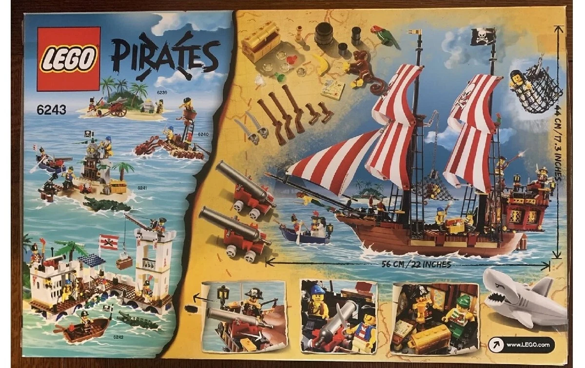 New Sealed: LEGO Pirates 6243 - Brickbeard's Bounty