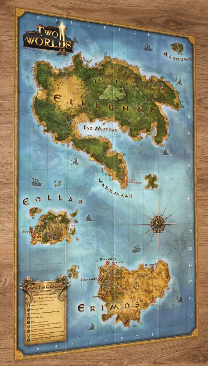 Two Worlds 2 Maps