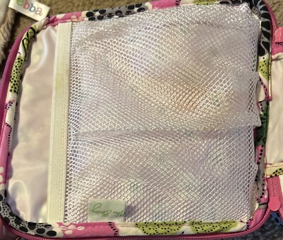 Vera Bradley Insulated Priscilla Pink School Work Lunch Box Bag