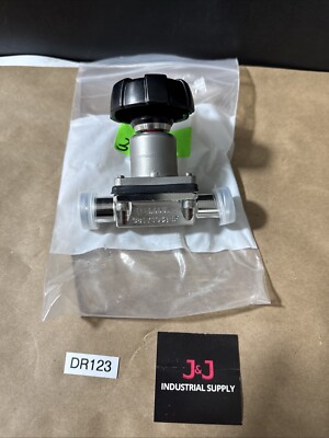 New Gemu Valve And Actuator SFV5 BPE PN16 316L Tri Clamp Warranty 