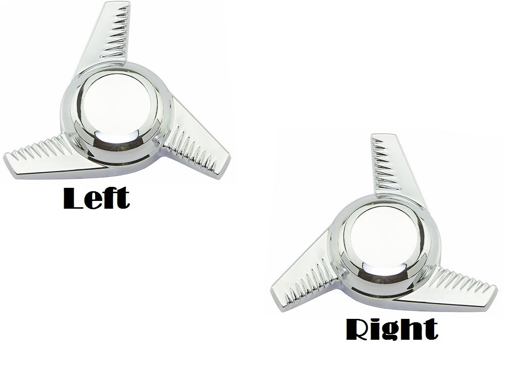 Lowrider Bike Knock Off 3-Bars w/Waves 3/8