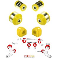 Kit Busches Polyurethan AufhäNgung Vorne Renault Clio Iv, Clio IV RS