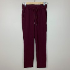 Lululemon On the Fly Pant Woven 27" Dark Adobe Size 2