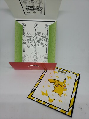 Mcdonalds 2021 Pokemon TCG 25th Anniversary Card Holder Box - NO CARDS!