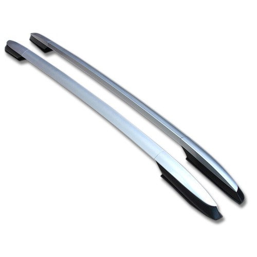 Silvery Top Roof Rack Rail Side Bars Luggage Carrier For Toyota Rav4 2013 - 2018 - Picture 6 of 8