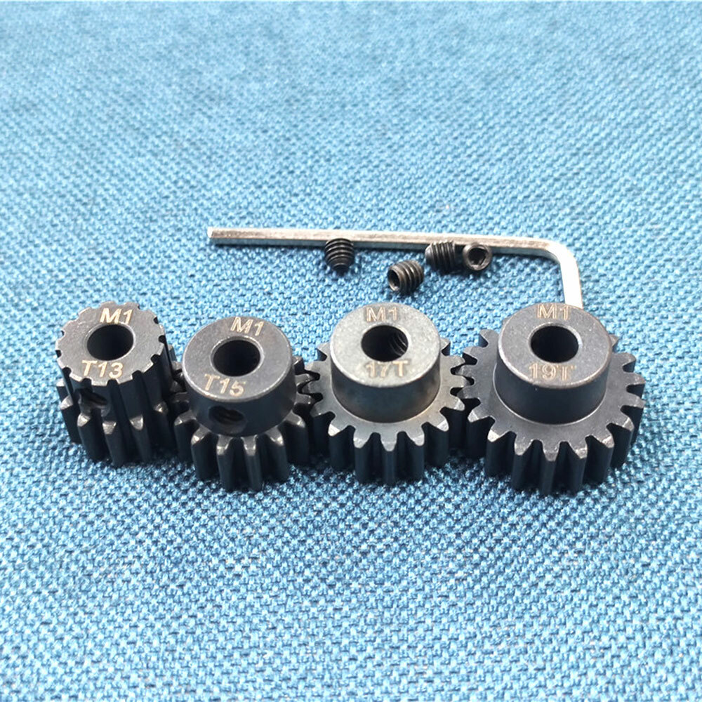 Set Pignoni In Acciaio Mod 1 5mm – 13T-22T Per Arrma Senton E Kraton 6S, Scala 1:8