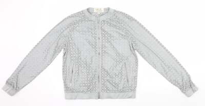 Thread & Supply Damen Strickjacke grau Polyestermischung Größe M
