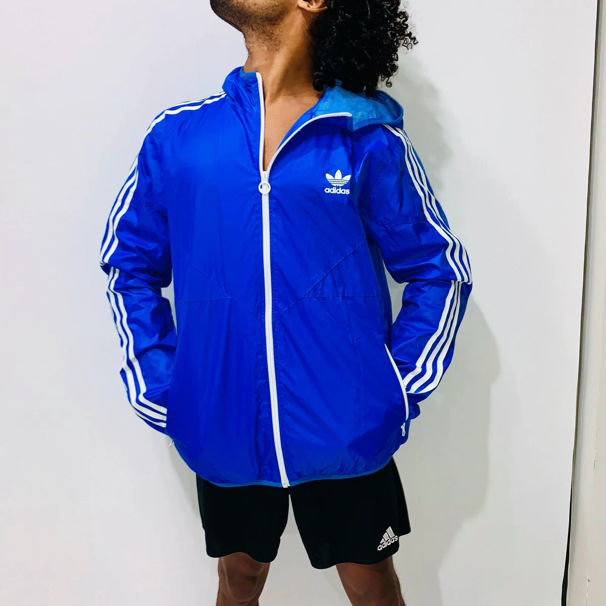 Vintage adidas windbreaker top