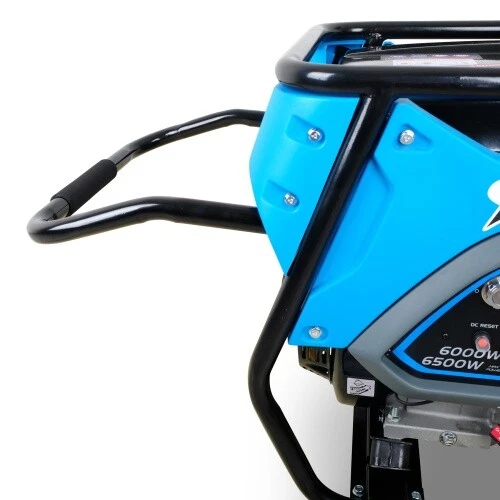 3-Phasen Benzin Stromerzeuger Generator mit 6500W 400V Starkstrom Notstrom - Bild 6 von 8