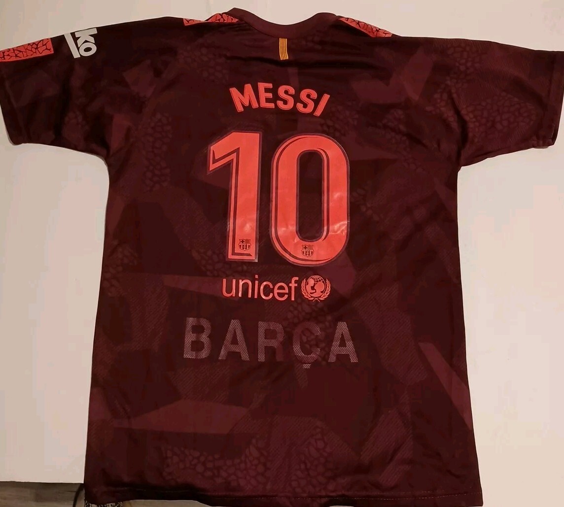 FC Barcelona メッシ 2017 DRI-FIT Lサイズ Barcelona 2017 - Messi - Size L - Football / Soccer - Authentic