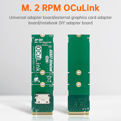 M.2 to OCuLink Adapter Board M.2 M KEY to OCULINK Interface Conversion Board US