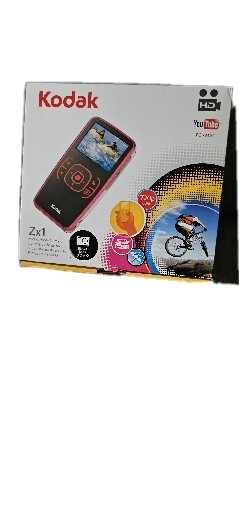 Kodak Zx1 Pocket Camcorder - Black/Red 720P HD | eBay