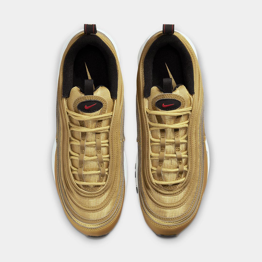 Size 9.5 - Nike Air Max 97 OG 2023 Metallic Gold W for sale