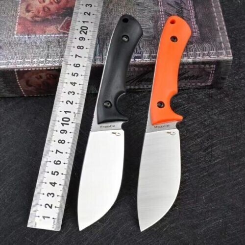 Couteau tactique extérieur neuf poignée CPM MagnaCut acier G10 pleine pince camping FC57 - Photo 1/8