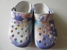 Casual Kids Youth Girl's Slip On Garden Clog Sandal Multi Colors Various Pattern