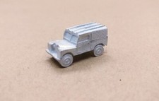 N Gauge FLEETLINE N.206 LAND ROVER SWB, 1956  "UNPAINTED"  WHITE METAL CASTING