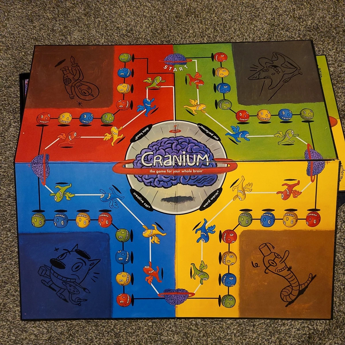 Cranium Board Game The Game For Your Whole Brain Family 8+ years