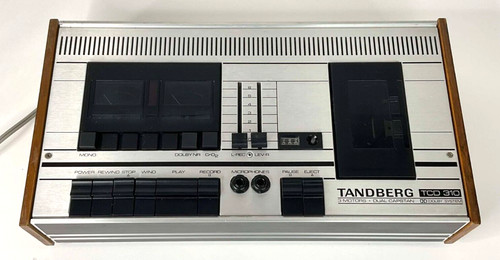 Vintage 1974 Tandberg atcd 310 Cassette Deck 2 Heads, 3 Motors - TESTED