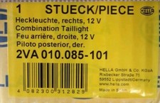 HELLA Heckleuchte Rechts für AUDI A4 (8K2) bis 11/2011 LED HELLA 2VA 010.085-101
