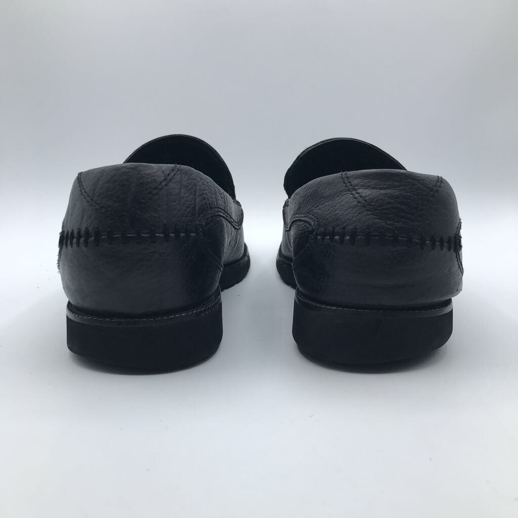 H.S. Trask Mens Gallatin ES Loafers Shoes Black Leather Moc  display picture 1