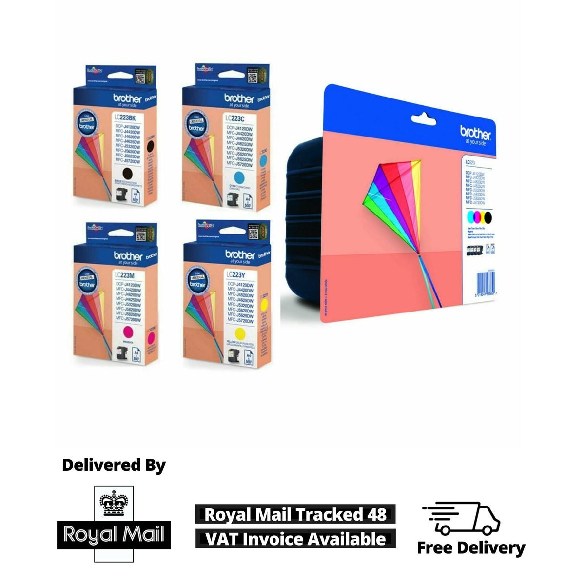 Cartuccia D'inchiostro LC 223 LC223 223 Compatibile Per - Foto 5